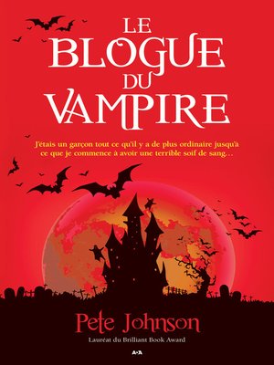 cover image of Le blogue du vampire
